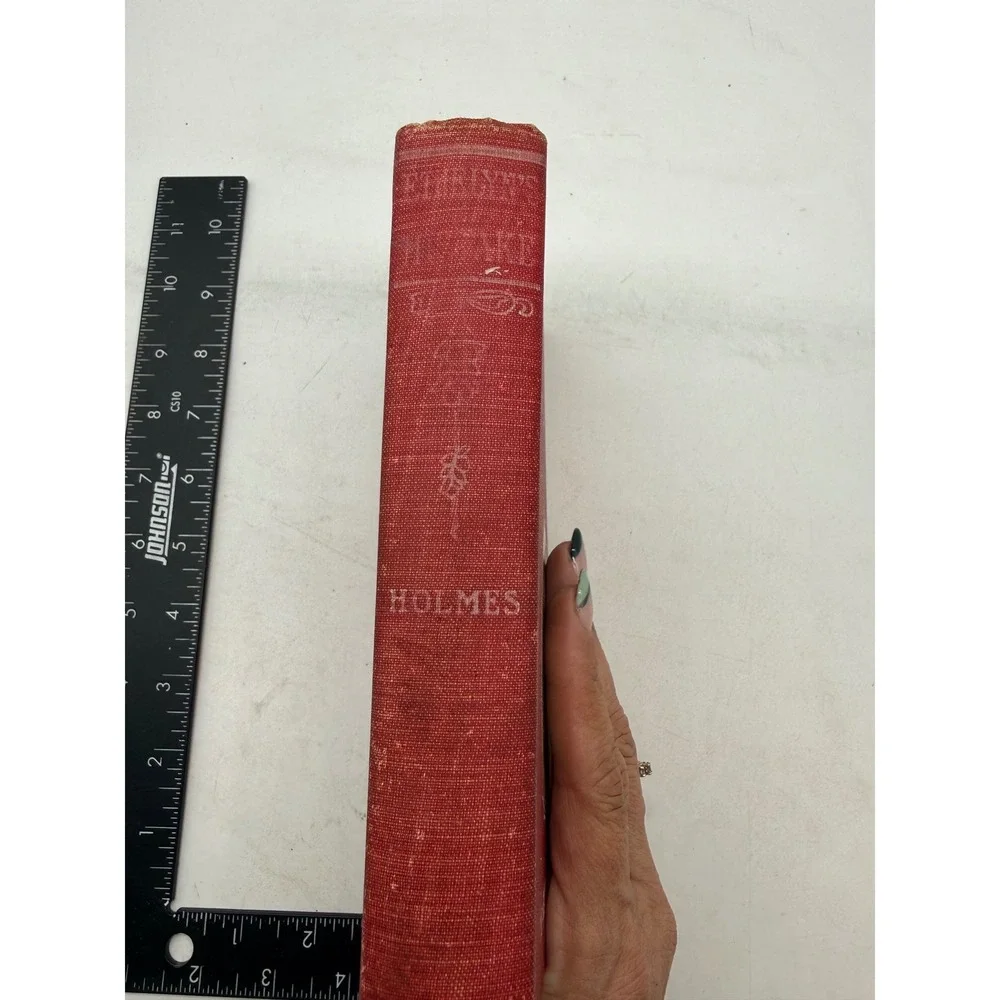 Rosamond Ethelyn's Mistake Mary J Holmes Grosset & Dunlap Red Antique Hardcover